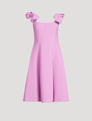Off-The-Shoulder Midi Dress