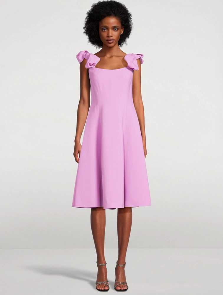 Off-The-Shoulder Midi Dress
