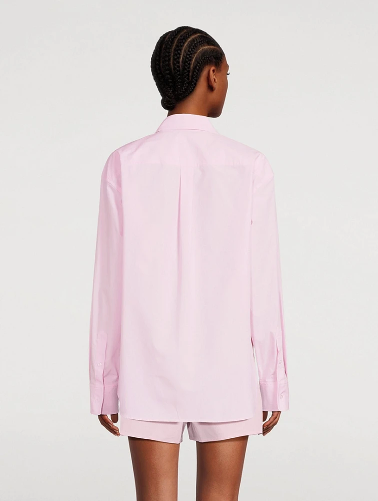 Poplin Boyfriend Shirt