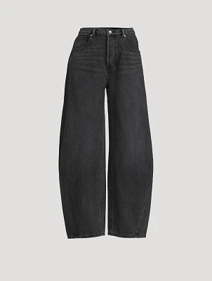 Balloon-Leg Jeans
