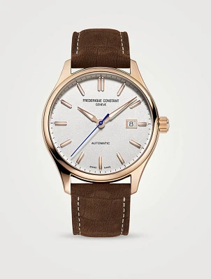 Classics Index Automatic Rose Goldtone Watch