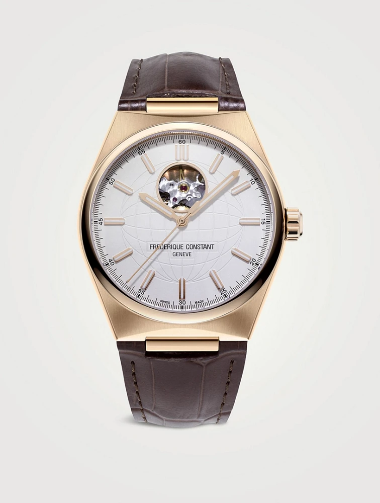 Highlife Automatic Rose Goldtone Watch