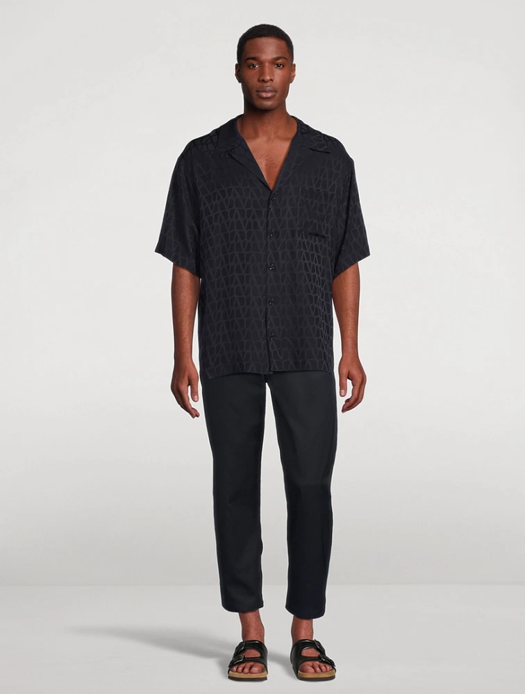 Toile Iconographe Silk Bowling Shirt