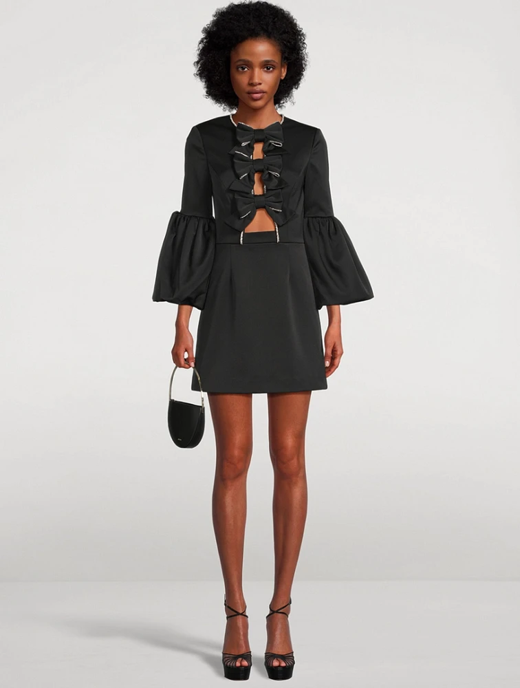 Augustine Cut-Out Mini Dress