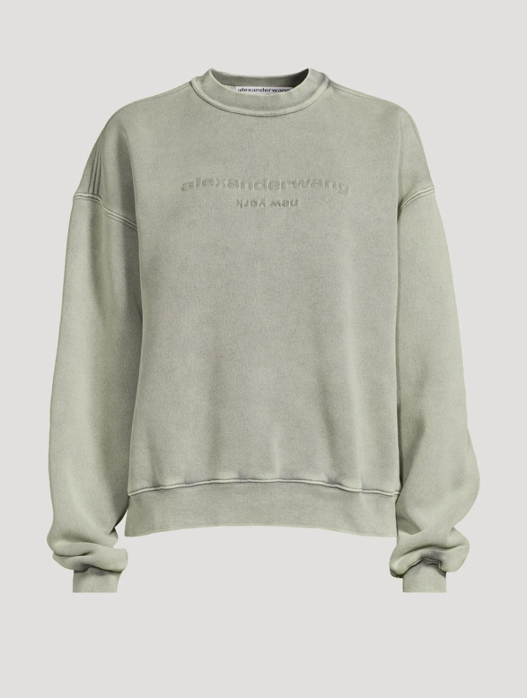Acid Wash Sweatshirt