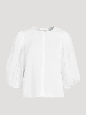 Ramie Voile Blouse