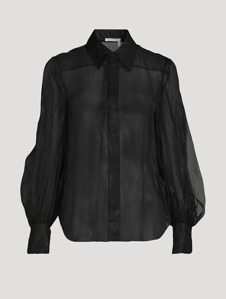 Silk Mousseline Shirt