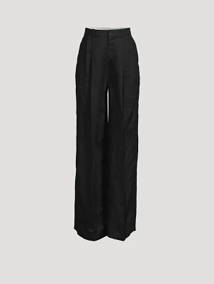 Wide-Leg Trousers