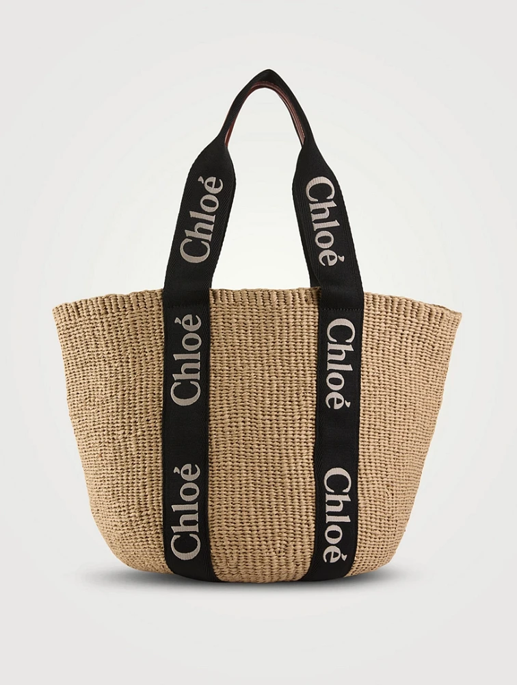 Large Woody Basket Bag