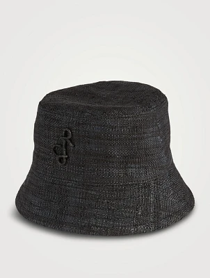 Straw Bucket Hat