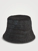 Straw Bucket Hat