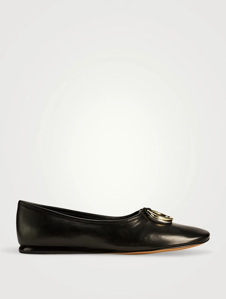 Didi Leather Ballet Flats