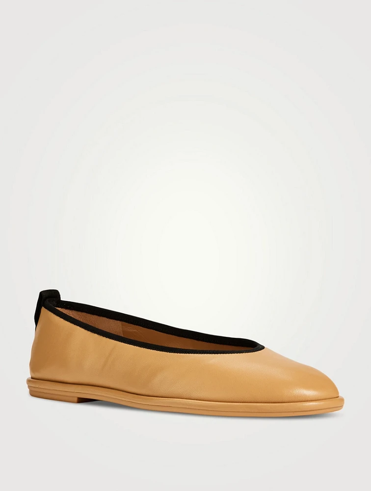 Sofia Leather Ballet Flats