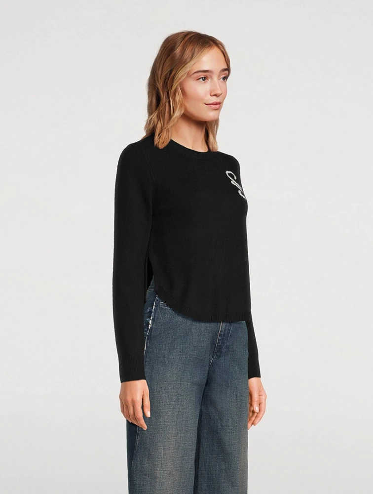 Stella Monogram Cashmere Sweater
