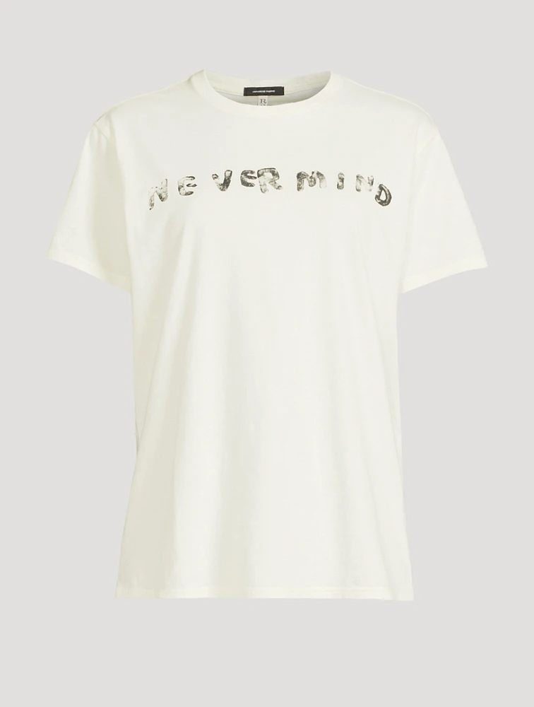 Nevermind Graphic Boyfriend T-Shirt