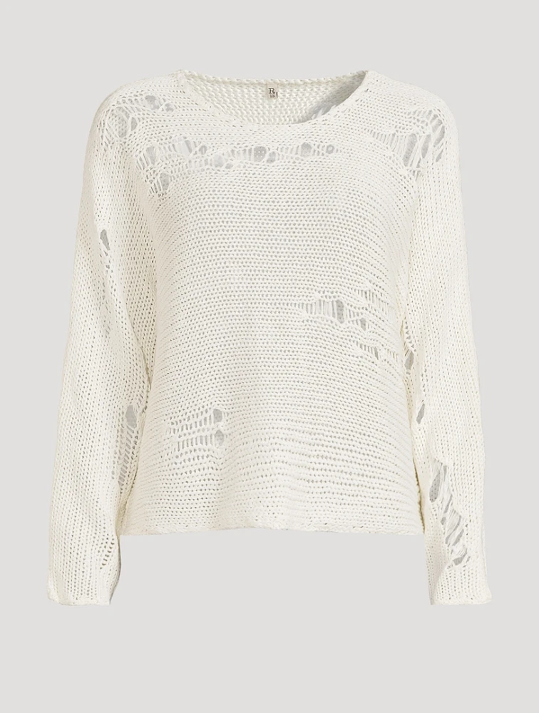 Distressed Sweater