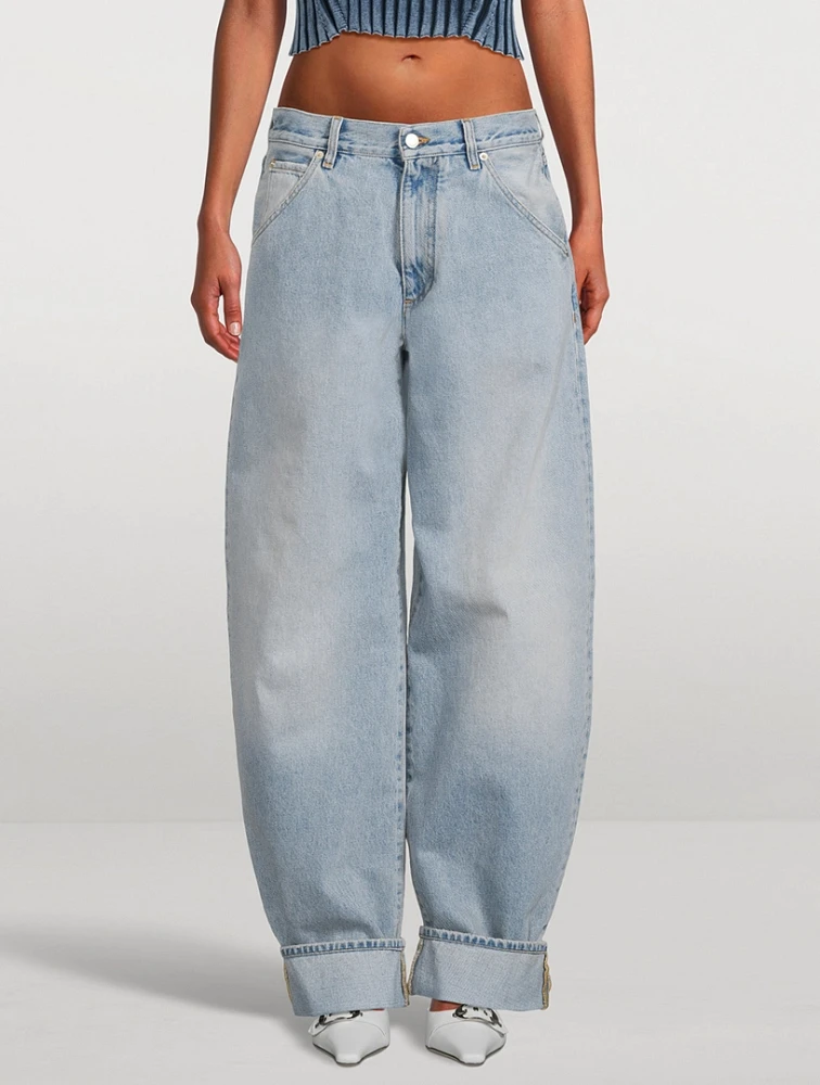 Khris Barrel-Leg Jeans