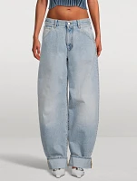 Khris Barrel-Leg Jeans