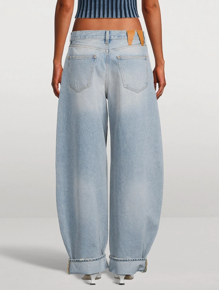 Khris Barrel-Leg Jeans