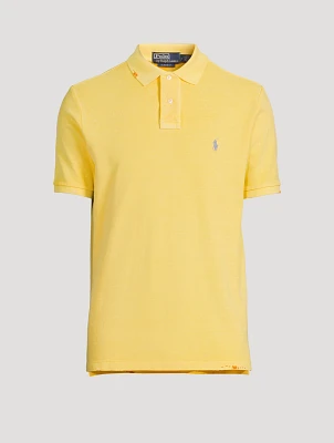 Cotton Mesh Polo Shirt