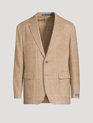 Tweed Soft Tailored Jacket Plaid Print