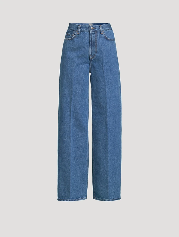 Wide-Leg Jeans