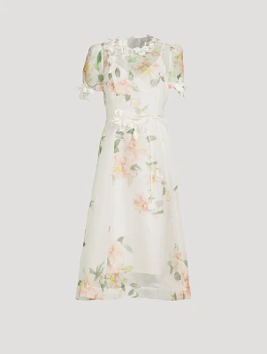 Liftoff Midi Dress Floral Print