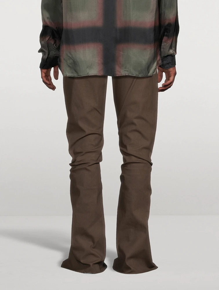 Bolan Banana Bootcut Zip Pants