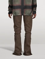 Bolan Banana Bootcut Zip Pants