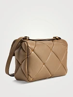 Rockstud Spike Leather Shoulder Bag