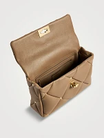 Rockstud Spike Leather Shoulder Bag