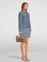 Rockstud Spike Leather Shoulder Bag