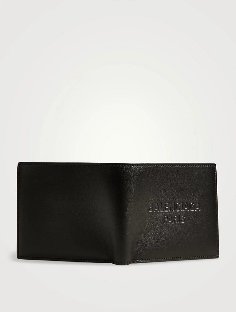 Duty Free Leather Folded Wallet