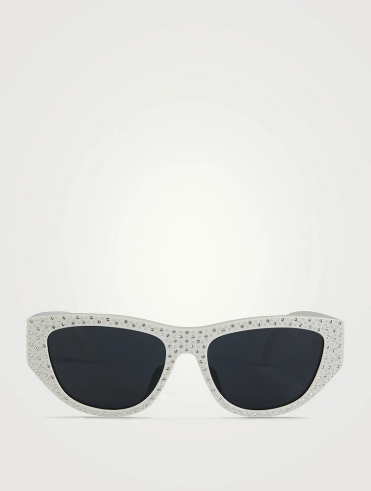 Studded Cat Eye Sunglasses