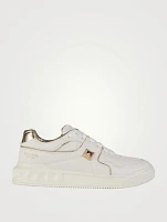 One Stud Leather Sneakers
