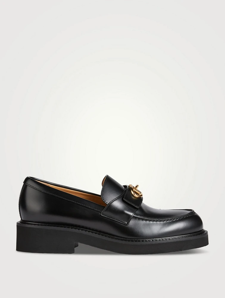 VLOGO Locker Leather Loafers