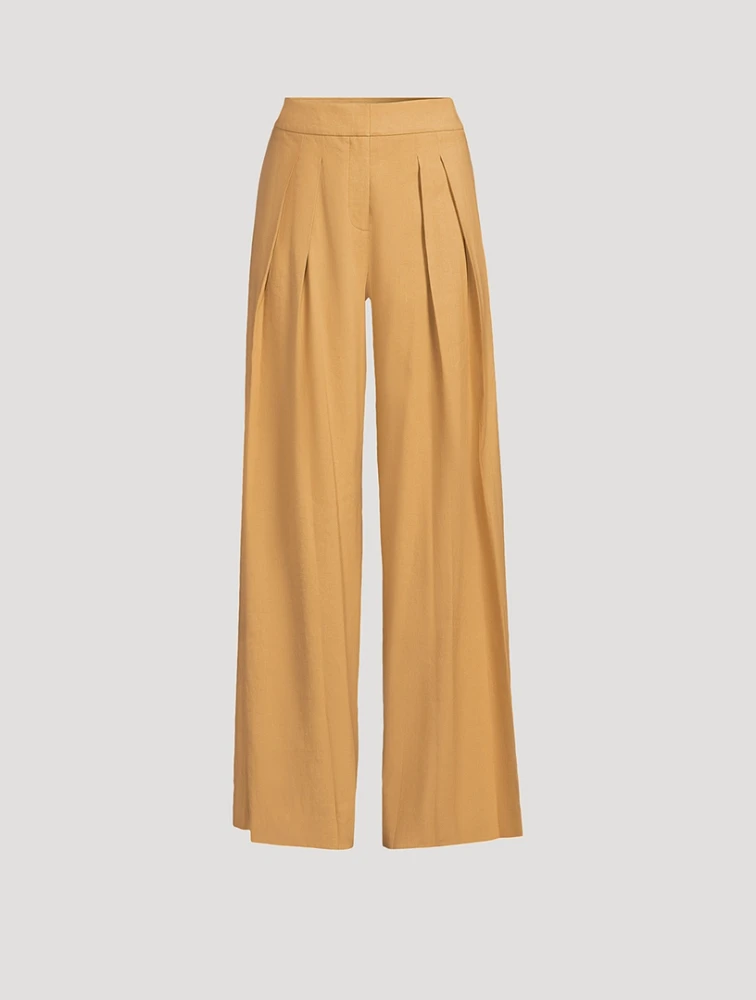 Jodie Wide-Leg Trousers