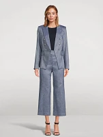 Miller Dickey Double-Breasted Blazer