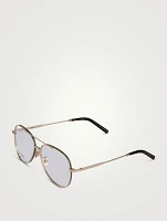 DiorBlackSuitO A2U Aviator Optical Glasses