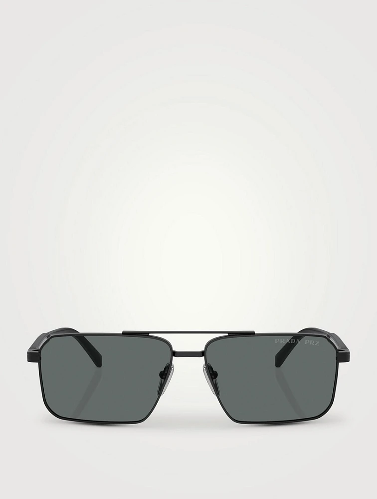 Square Aviator Sunglasses