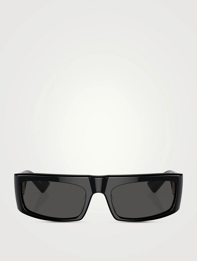 Oliver Peoples x Khaite Rectangular Sunglasses