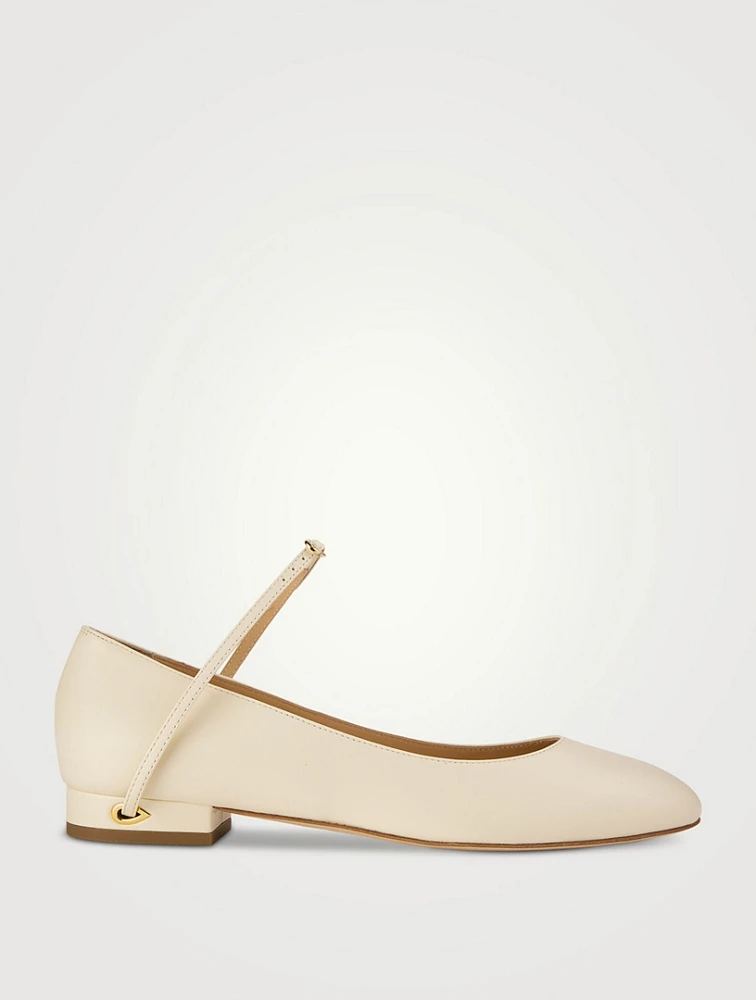 Paolo Leather Ballet Flats