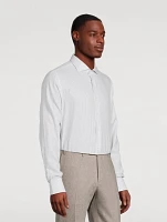 Cotton Textured Dress Shirt