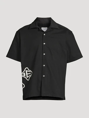 Cross Logo Short-Sleeve Shirt