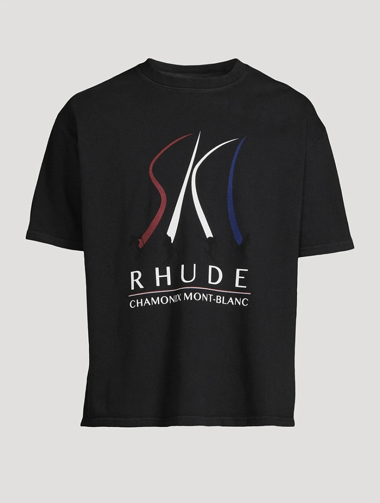 Ski Slope Cotton T-Shirt