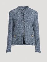 Tweed Denim Jacket