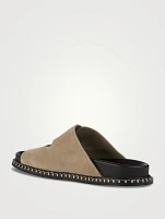 Rebecca Suede Slide Sandals