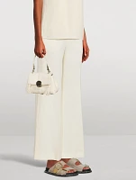 Rebecca Suede Slide Sandals