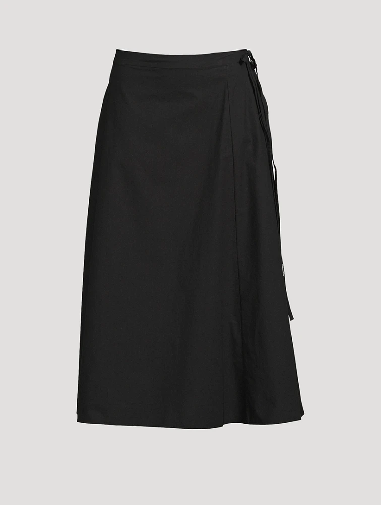 Fleur Cotton Midi Skirt