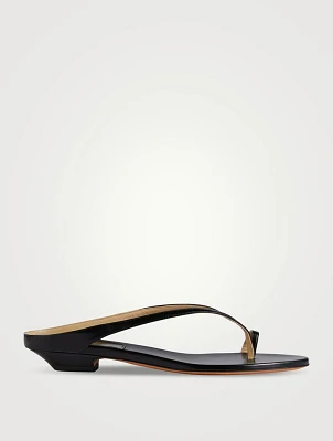 The Marion Leather Thong Sandals